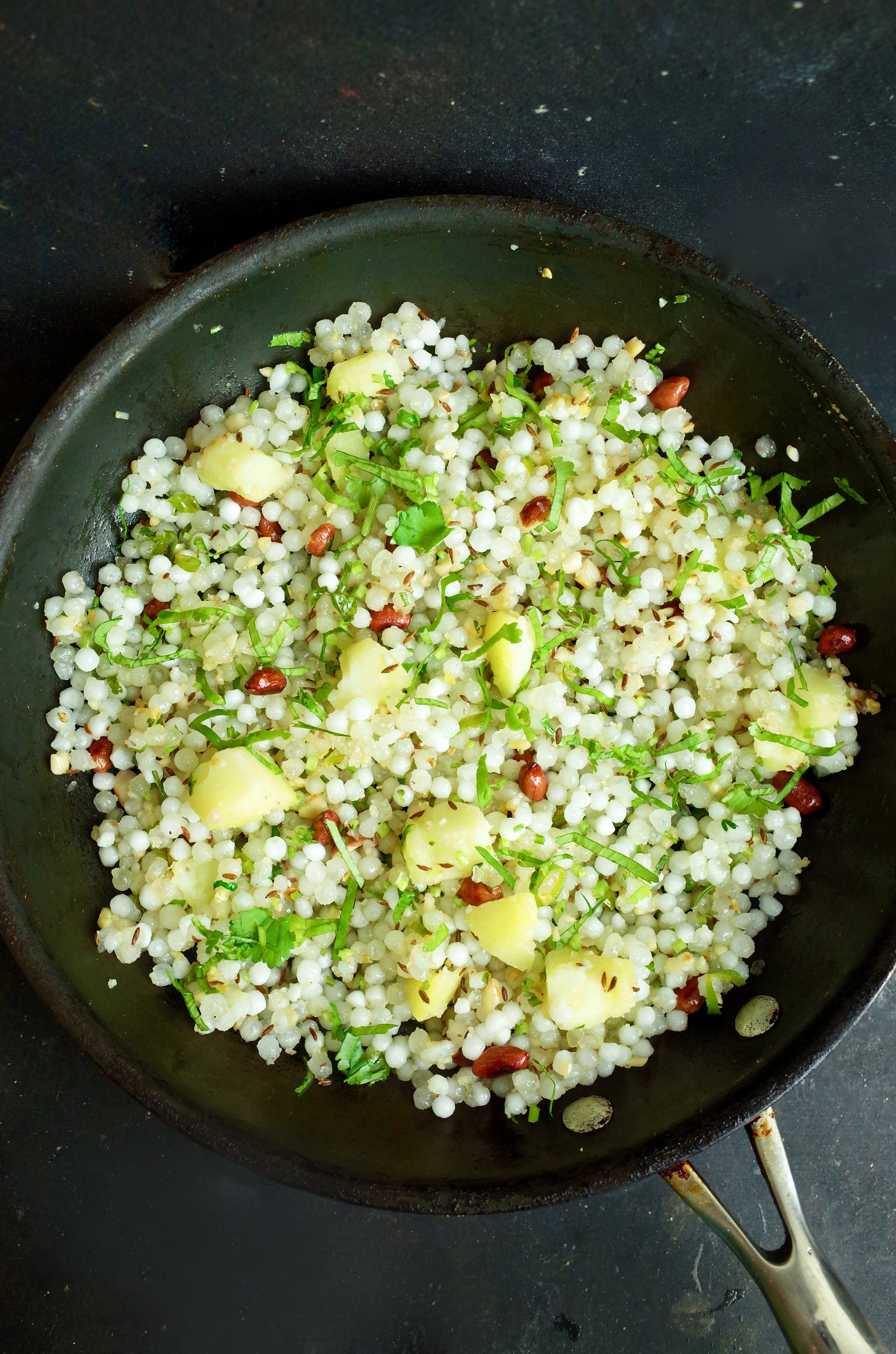 Sabudana Khichdi Maharashtrian Vegan Breakfast