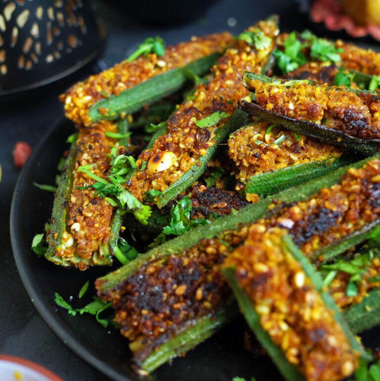 Bharli Bhendi, Maharashtrian Stuffed Okra