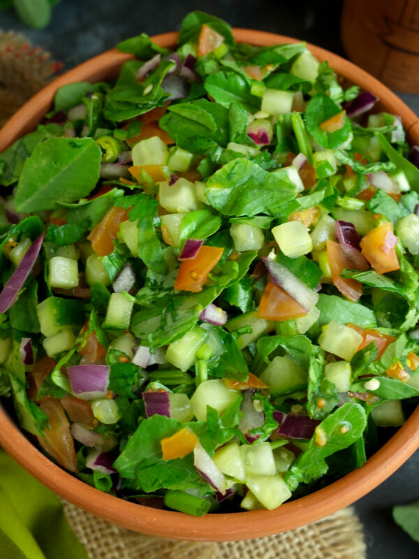 Methi Gholana / Kachumber, Maharashtrian Fenugreek Salad