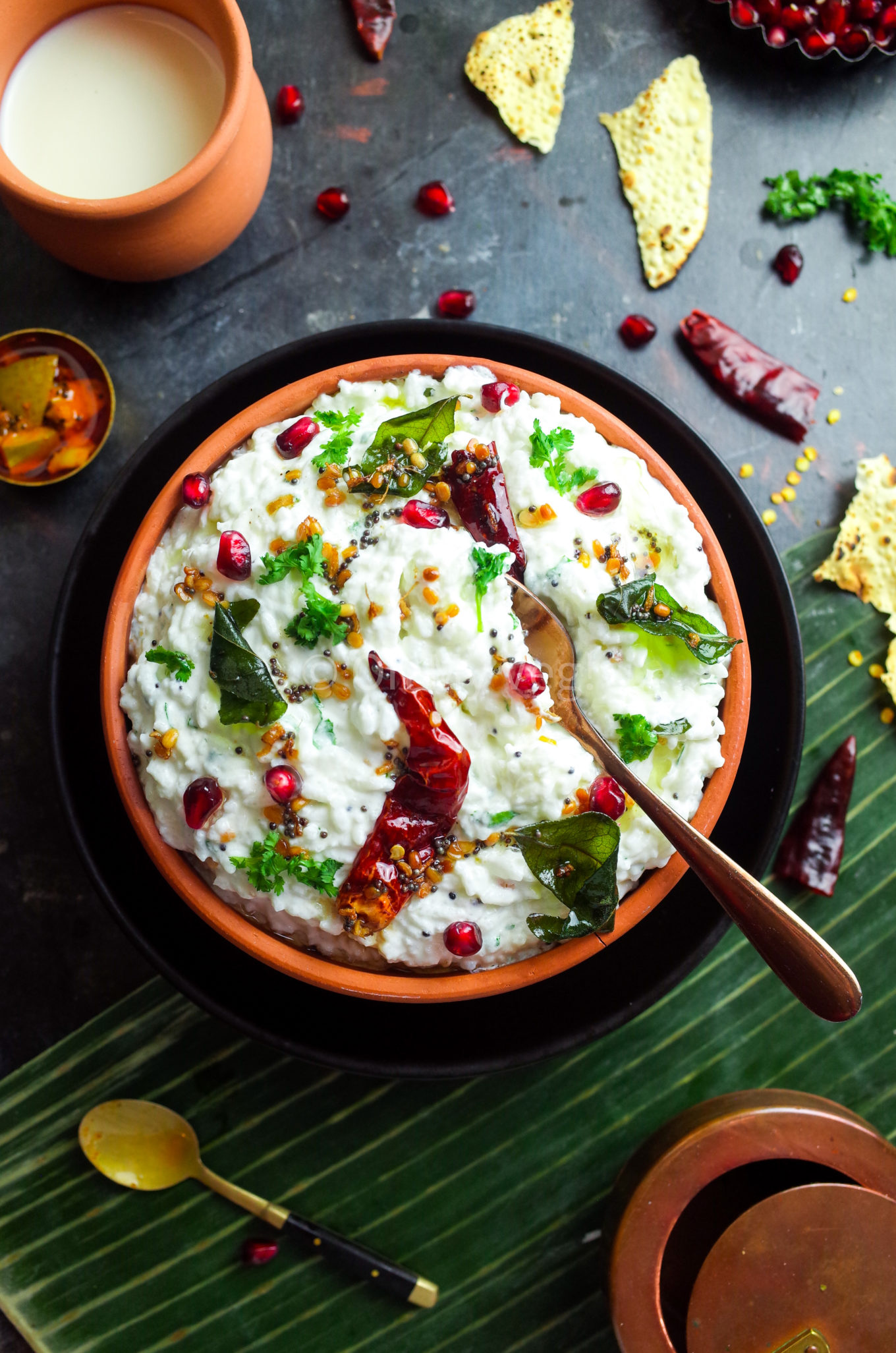 South Indian Curd Rice Dahi Bhaat Mosaranna Thayir Saadam