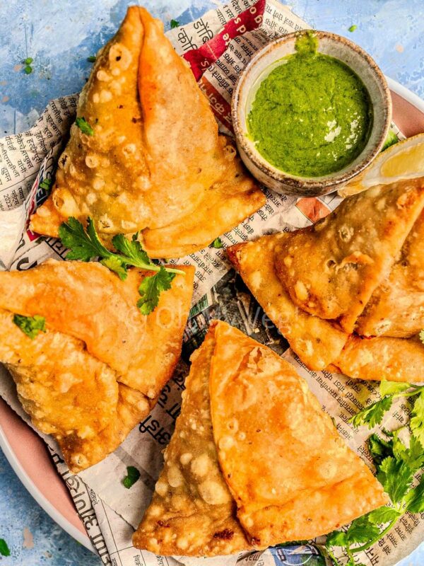 Vegetable Samosa, Vegan Punjabi Samosa