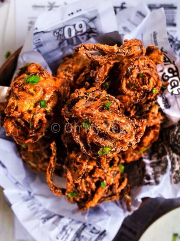 Gluten-Free Onion Bhaji — Indian Restaurant Style