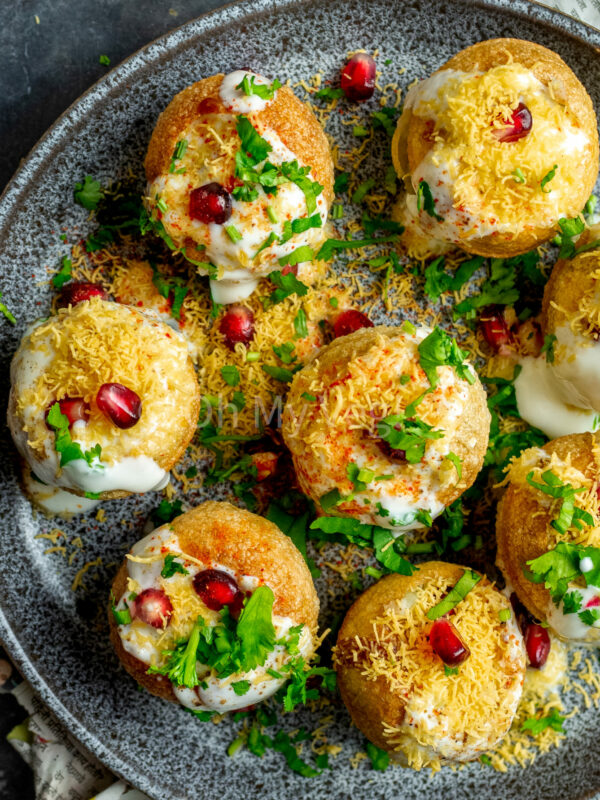 Mumbai-Style Dahi Puri Chaat Bombs