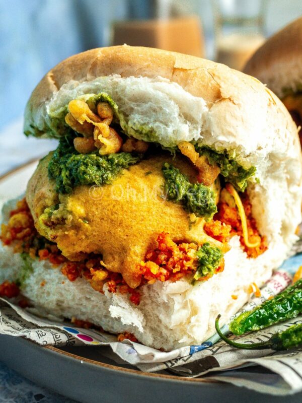 Vada Pav — The Best Vegan Spicy Bombay Burger