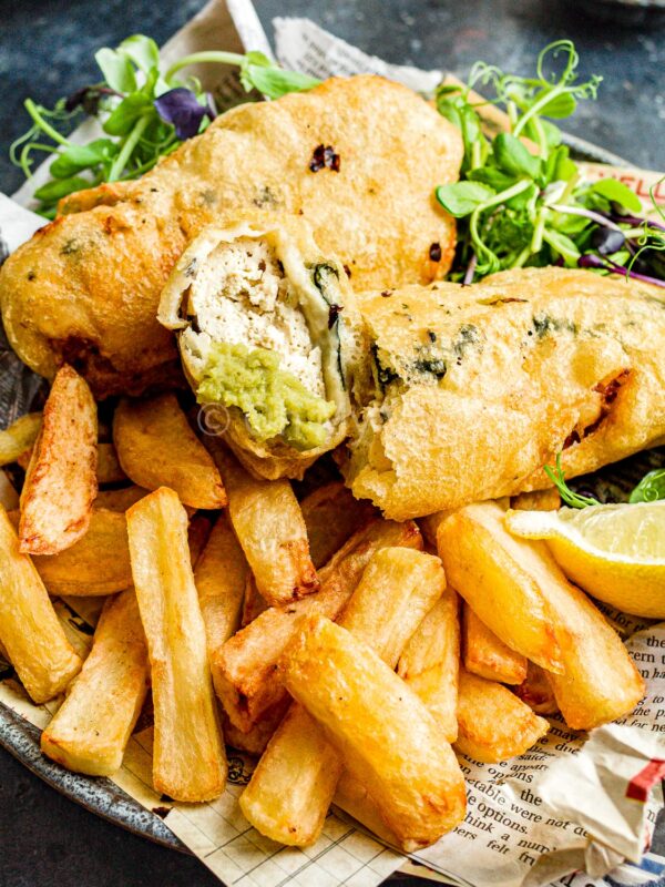 Tofish (Battered Tofu), Vegan Fish and Chips