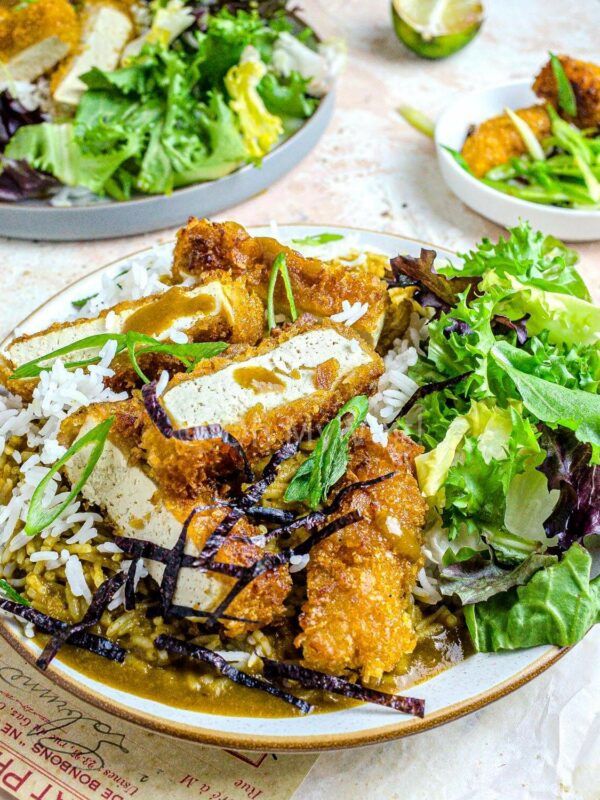 Vegan Katsu Curry with Tofu, Wagamama Copycat