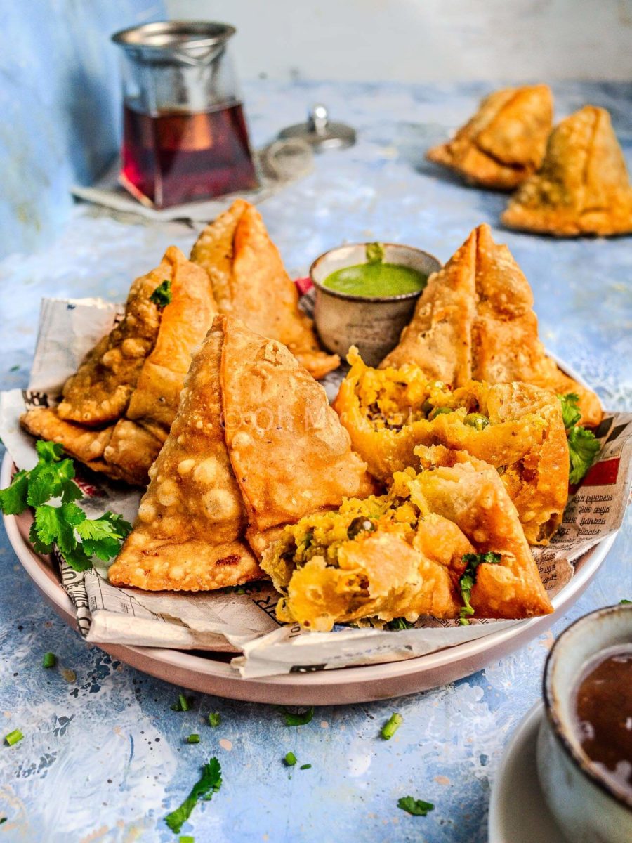 Vegetable Samosa, Vegan Punjabi Samosa