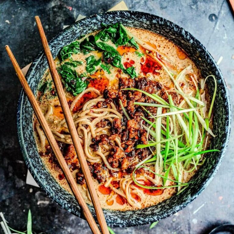 Vegan Tantanmen Ramen (Tan Tan Ramen)