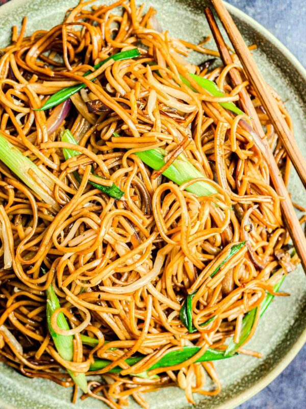 Plain Chow Mein, Soy Sauce Fried Noodle Takeaway-Style