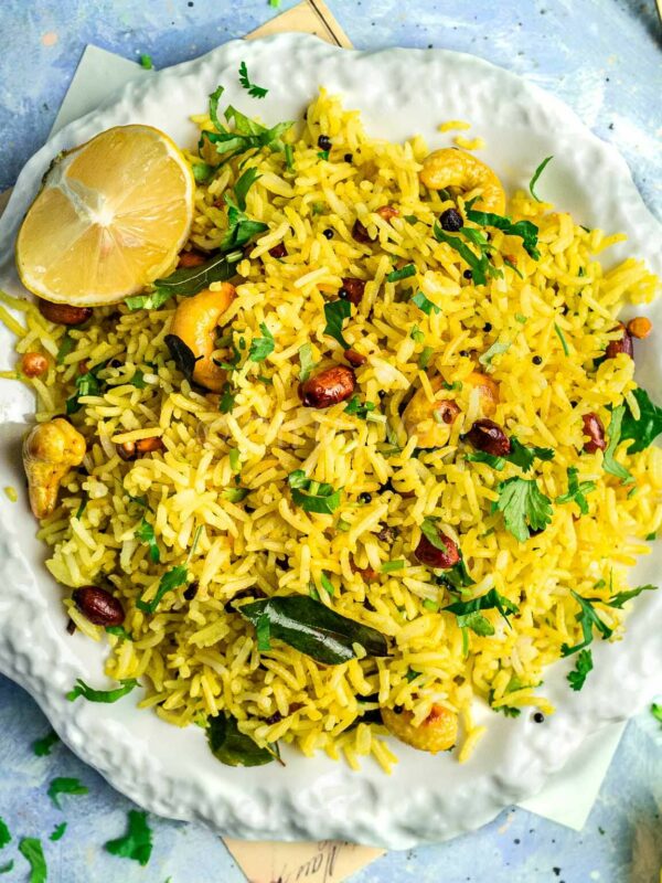 Chitranna, South Indian Lemon Rice