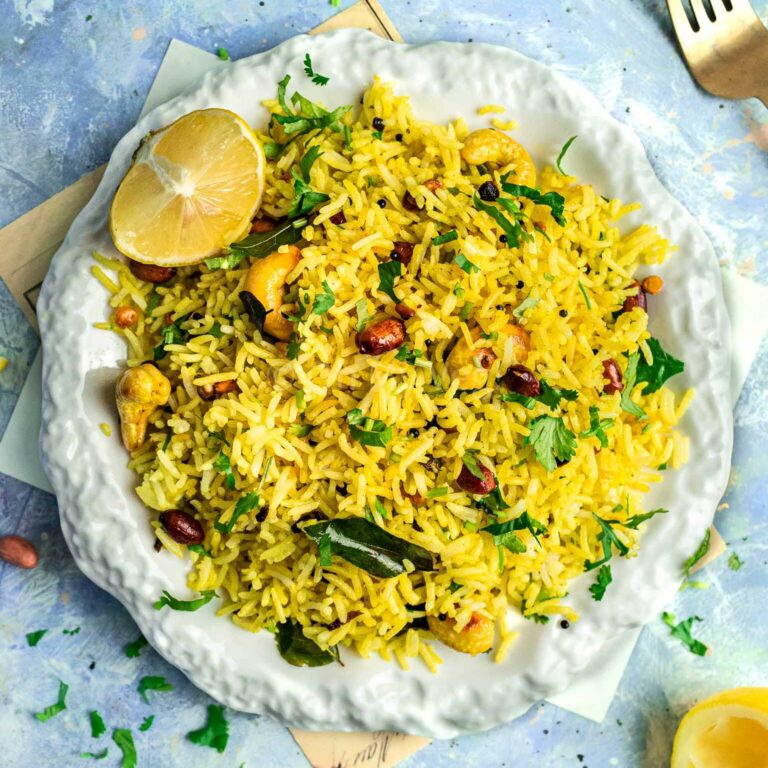 Chitranna, South Indian Lemon Rice