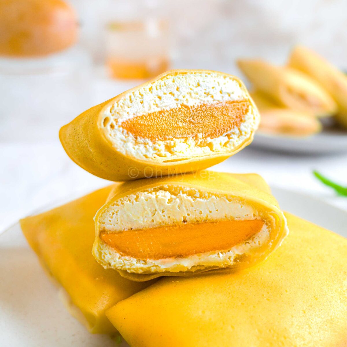 Mango Pancakes, Hong Kong Style