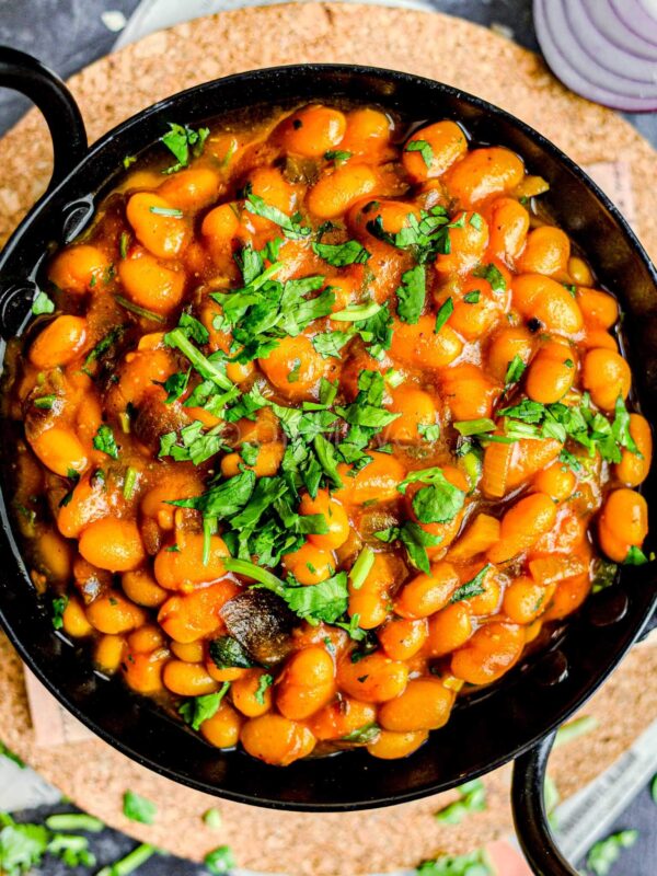 Masala Beans, Baked Beans Curry