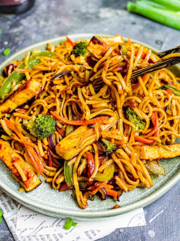 Paneer Hakka Noodles