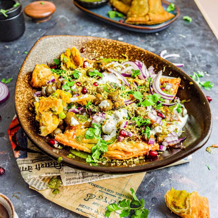 Samosa Chaat Recipe