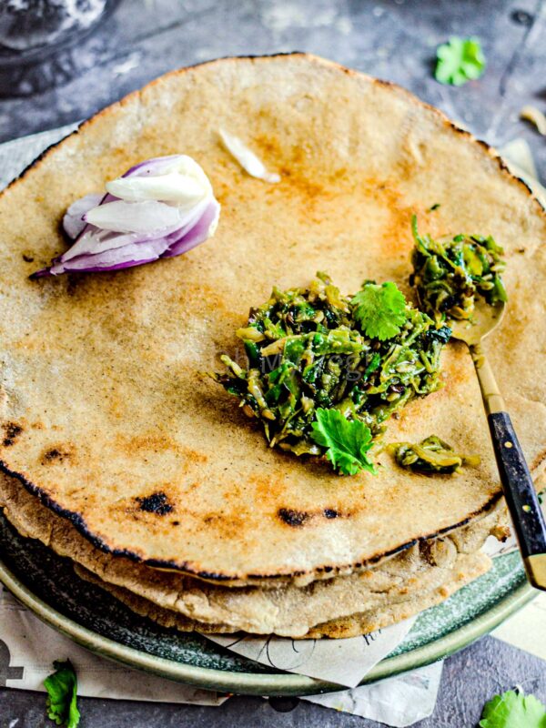 Jwarichi Bhakri, Jowar Roti (GF Sorghum Flour)