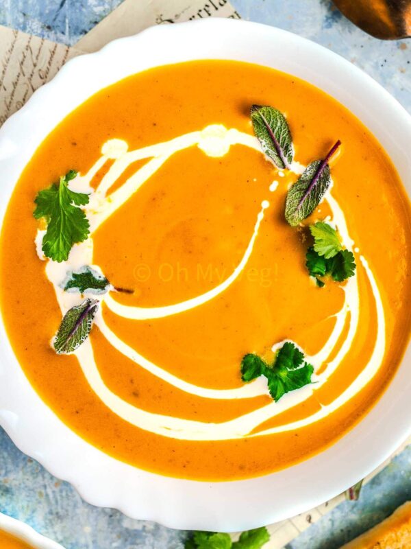 Pumpkin and Sweet Potato Soup