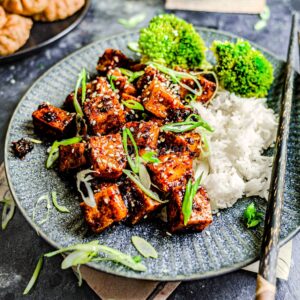 Honey Garlic Tofu