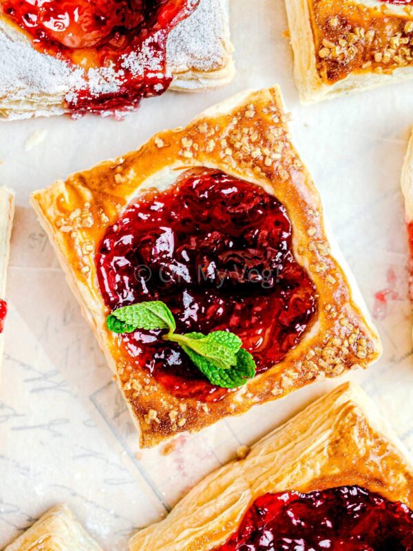 Puff Pastry Jam Tarts