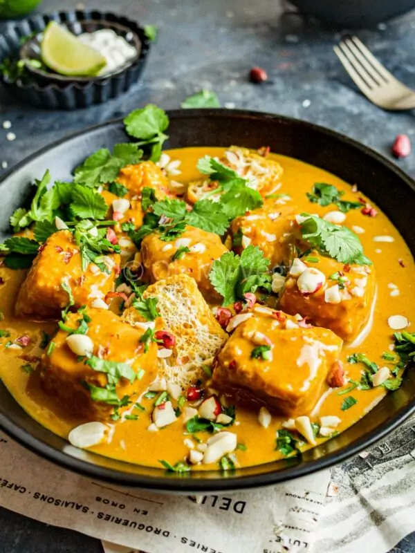 Creamy Tofu Satay Curry, Takeaway Style